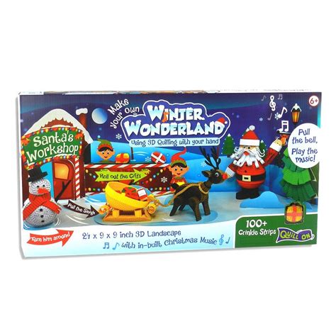 Buy Winter Wonderland – Christmas Gift for Kids Based on 3D Quilling ...