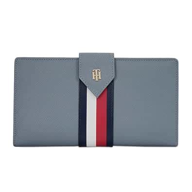 Buy Tommy Hilfiger Purse for Women Handbag, Powder Blue, One-Size ...