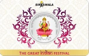 Sikkawala BIS Hallmarked Laxmi ji 999 Silver Color Coin 10 gm in ...