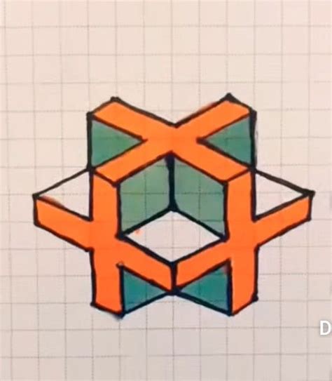 3D Optical Illusion Drawing