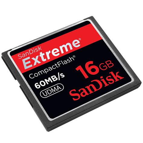 SanDisk Extreme 16gb Compact Flash Memory Card | 1 Stop Cine Digital