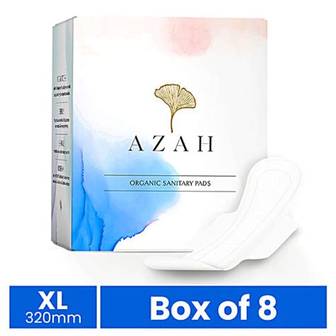 Buy Azah Rash-Free Sanitary Pads For Women - All XL Without Disposable ...