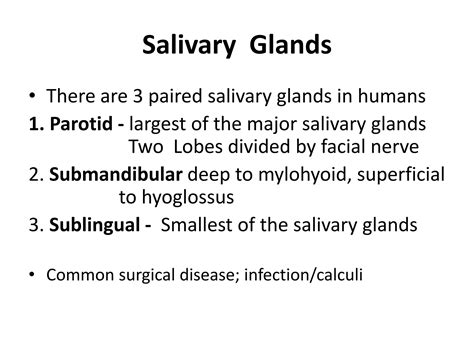 Salivary gland infections | PDF