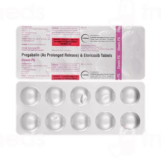 Etowin Pg 6075 Mg Tablet 10 - Uses, Side Effects, Dosage, Price | Truemeds