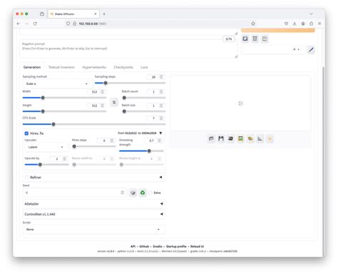 Image result for Stable Diffusion Web UI Interface