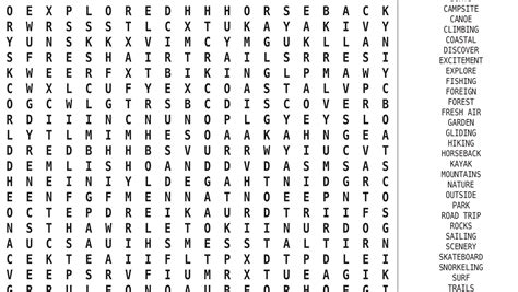 Word Finder Puzzles Clues