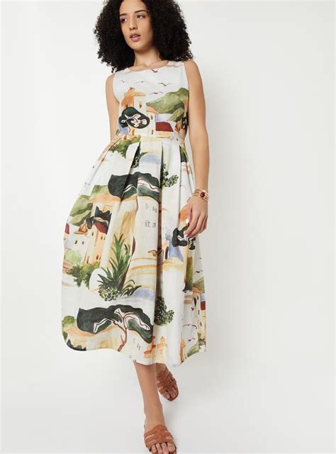 Buy Kalki X Max Women Printed Midi Dress Online at just Rs. 999.0 ...