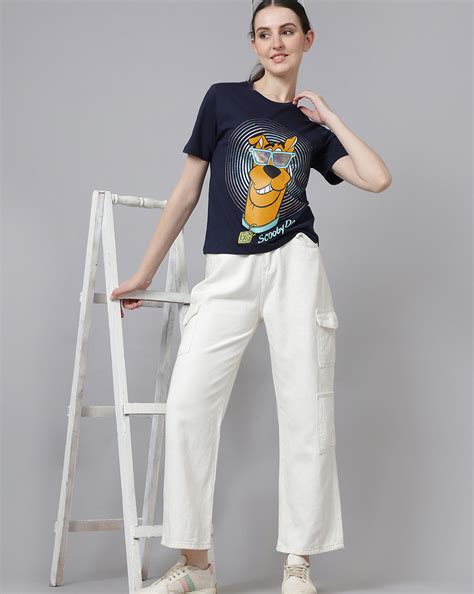 Scooby Doo Printed Regular Tshirt For Women – Free Authority