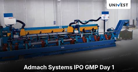 Admach Systems IPO GMP Day 1