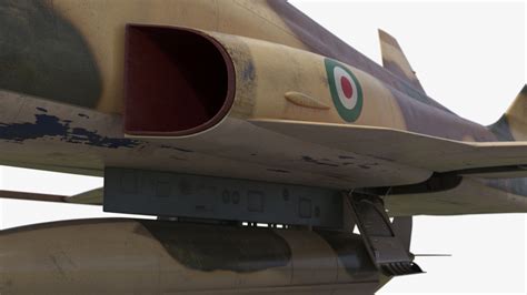 3D Iranian HESA Saeqeh Fighter Aircraft Rigged model | 3D Molier ...