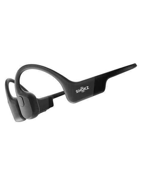 SHOKZ OpenRun Bone Conduction Sports Headphones, Black | Bluetooth 5.1 ...