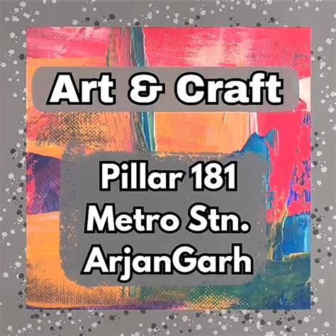 Affordable Handmade Art & Craft, Pillar 181 Arjan Garh, Gurgaon ...