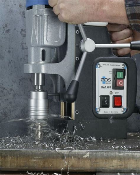 Image result for Using Annular Cutter On Lathe