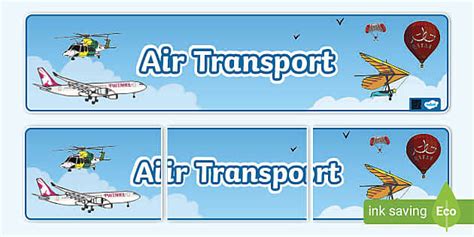 Air Transport in Qatar Display Banner