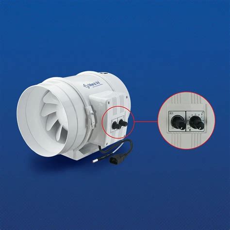 Mix Flow Inline Fan - 250mm Mix Flow Inline Fan With AC Motor ...