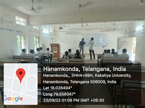 Kakatiya University, Warangal-506009, Telangana, India.