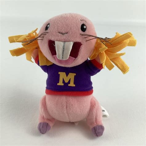 Disney Kim Possible Rufus Plush Stuffed Cheerleader Naked Mole Rat Ron ...