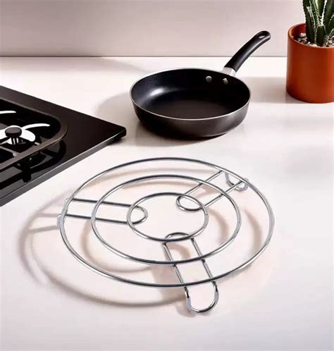 Stainless Steel Table Ring/Trivets - Versatile Vessel Holder & Cooker ...