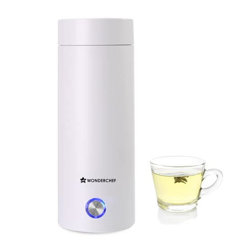 Wonderchef Crescent Travel Kettle | 400ml | Sleek and Compact | Leak ...