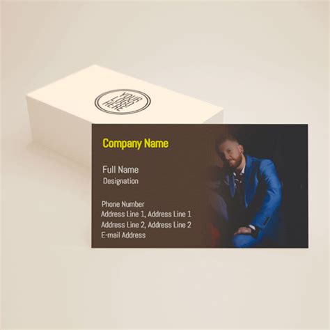 "Men's Readymade Visiting Card Design | Creative Ideas for Fashion ...