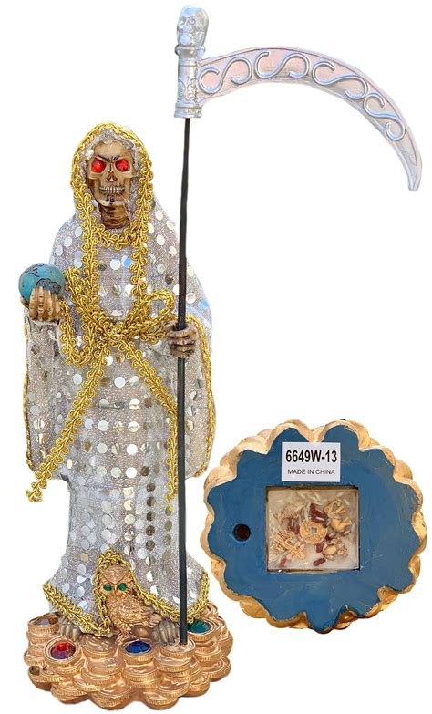 Buy -Santa Muerte Saint of Holy Death 13" Inch Santisima Muerte ...