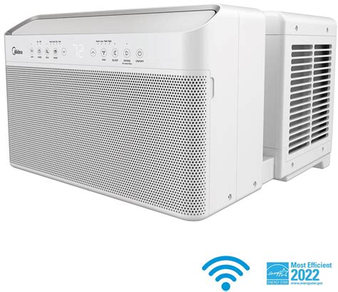 Midea 10,000 BTU Smart Inverter U-Shaped Window Air Conditioner, 35% ...