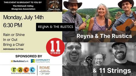 Summer Music Series Reyna and The Rustics and 11 Strings, 308 W ...