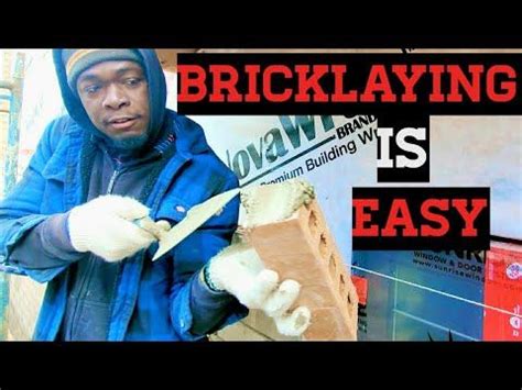 Bricklaying is easy. ( Part 8 of 10 )of my new project diy bricklaying ...