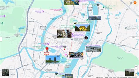 Guilin Map The Essence Of Guilin By Truly China Travel με 6