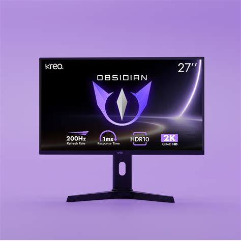 Obsidian 27-inch Gaming Monitor – Kreo