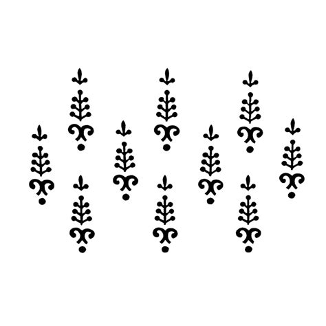 Comet Busters Black Traditional Bindis ( 15mm)(BIN145)