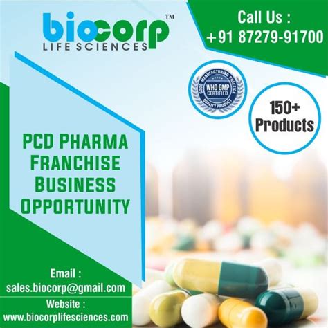 PCD Pharma Franchise Company - Biocorp Life Sciences — Teletype