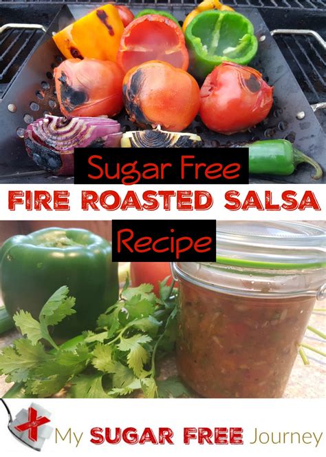 Sugar Free Fire Roasted Salsa Recipe! - My Sugar Free Journey