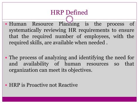 Image result for HRP Process Explained