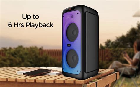 Buy boAt PartyPal 450 with 180 W boAt Signature Sound, Flame LEDs ...