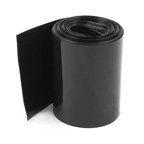 230mm PVC Heat Shrink Tube Black 1 Meter