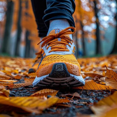 A persons foot is on the ground with the word quot on it | Premium AI ...