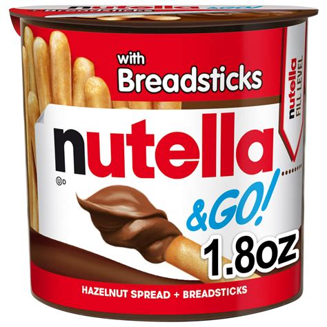 Nutella & Go! Hazelnut an cocoa spread with Breadstick, snacks - LOOP MX