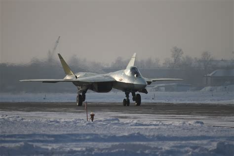 Fourth Prototype Of The Fifth Generation T-50 PAK-FA Fighter Aircraft ...