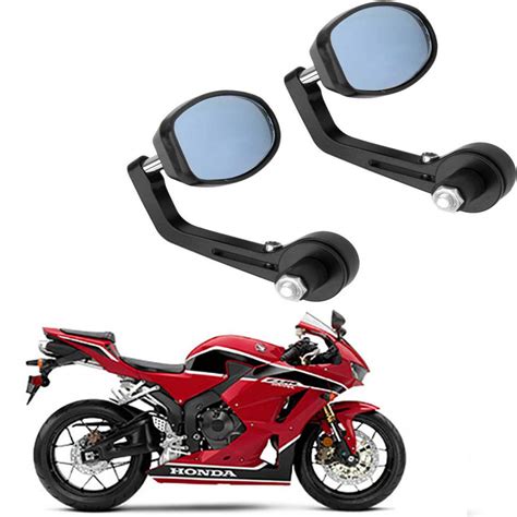 RWT Manual Rear View Mirror, Dual Mirror, Driver Side For CBR 600RR ...