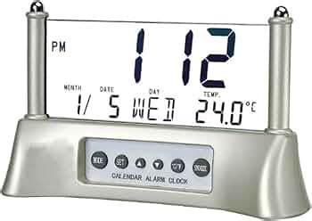 Hanslin LCD Transparent Alarm Clock - Price History