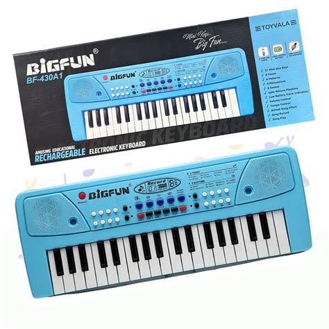 37 Key Reachargeable BIGFUN Musical Piano Keyboard Toy With Type C Pow ...