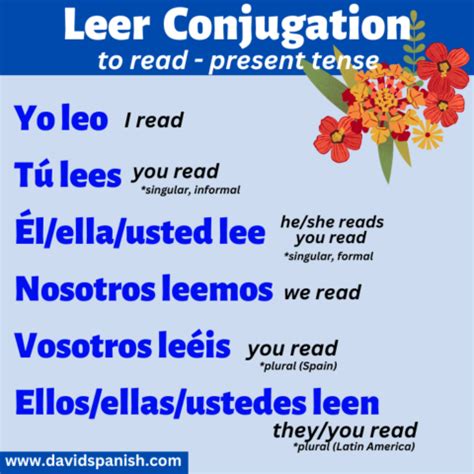 Leer Conjugation: How to Conjugate to Read in Spanish