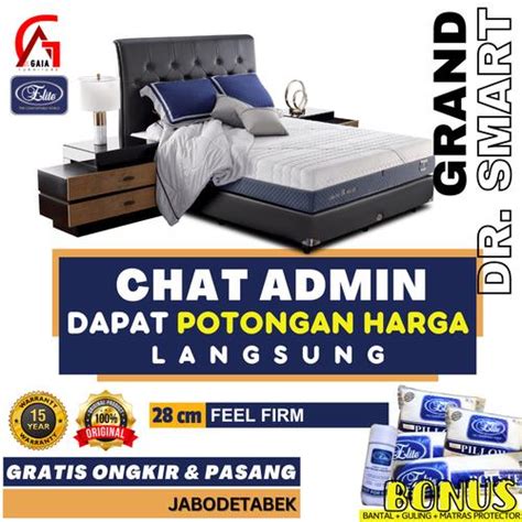 Jual Matras Grand Dr Smart Kasur Elite Springbed ORIGINAL / FULLSET ...