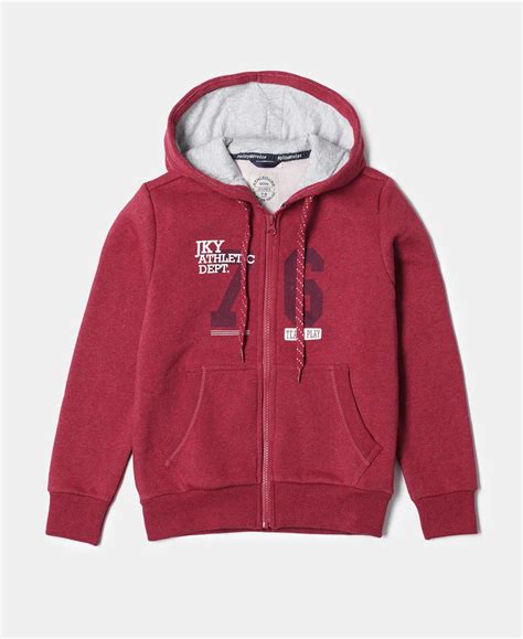 Buy Boy's Super Combed Cotton Rich Fleece Fabric Graphic Printed Hoodie ...