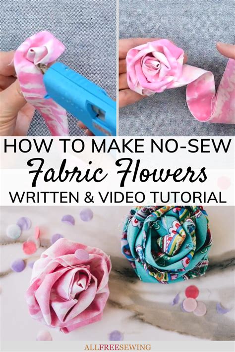 Image result for Making Fabric Flowers Tutorial