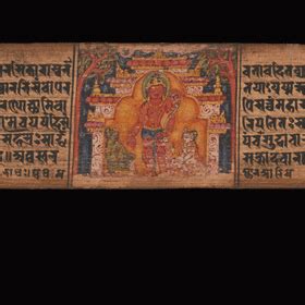 The secrets of a 1,000-year-old Sanskrit manuscript that was saved from ...