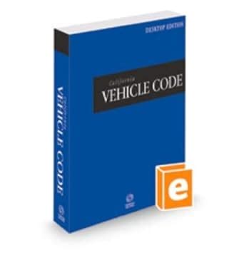 Buy California Vehicle Code 2023: Desktop Edition Book Online at Low ...