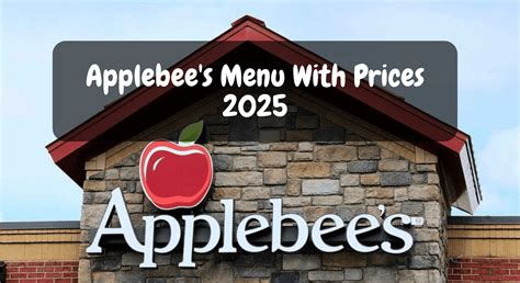 Applebee's Menu With Prices 2025