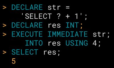 Execute Immediate Examples in PL SQL 的图像结果